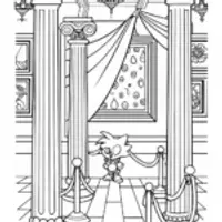 Super Sonic’s art gallery adventure