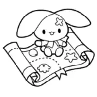 Cinnamoroll treasure map adventure