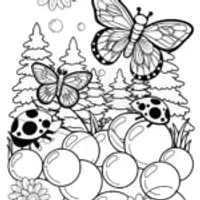 Insects at the summer bubble festival