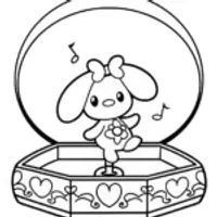 My Melody in a music box