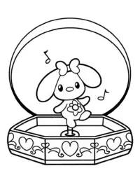 My Melody in a music box