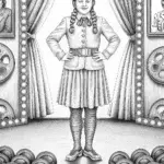 Wednesday Addams hosting a film festival