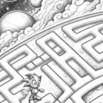 Sonic puzzle challenge in space