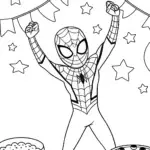 Miles Morales at the cosmic food festival
