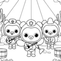 Octonauts underwater music festival