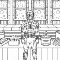 Miles Morales at the science fair