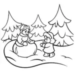 Belle and the Beast winter fun