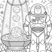 Buzz Lightyear finds a time capsule