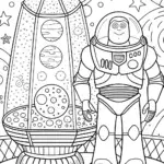 Buzz Lightyear finds a time capsule