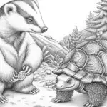 Badger and tortoise treasure hunt
