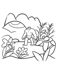 Hulk’s alien wildlife exploration