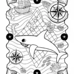 Shark’s treasure map adventure