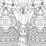 Luigi at the lantern festival