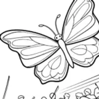 Butterfly conducting a symphony