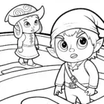 Monsters in a magical maze