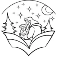 Belle and the Beast’s starry night