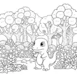 Charmander’s forest adventure