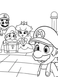 Mario and friends find a time capsule
