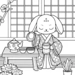 Cinnamoroll tea ceremony