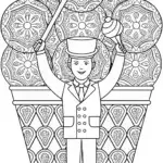 Ice cream cone concert conductor