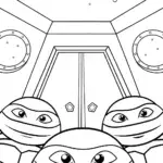 TMNT cosmic escape room adventure