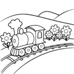 Flower train adventure