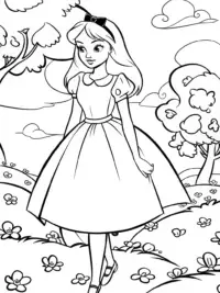 Alice in the floating garden