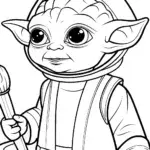 Baby Yoda’s cosmic costume party