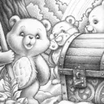 Care Bears treasure hunt