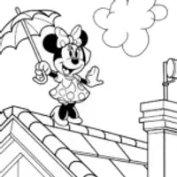 Minnie Mouse weather vane adventure