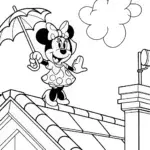 Minnie Mouse weather vane adventure