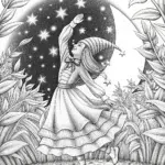Gnome dancing among the stars