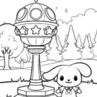 Cinnamoroll’s enchanted weather station