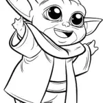 Baby Yoda’s joyful dance