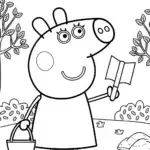 Peppa Pig treasure hunt