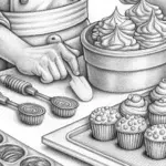 Lightning bolt chef baking treats