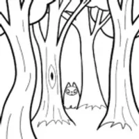 Monsters in a whispering forest
