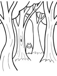 Monsters in a whispering forest