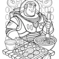 Buzz Lightyear cooking challenge