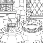 Bowser brewing potions