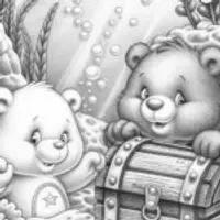 Care Bears underwater treasure festival