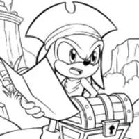 Sonic’s treasure map adventure