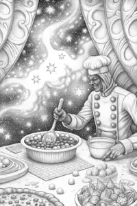 Venom as a cosmic chef