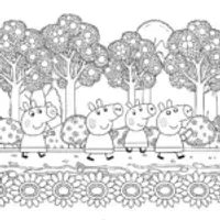 Peppa Pig’s garden parade