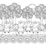 Peppa Pig’s garden parade