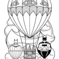 Batman balloon race