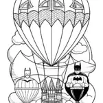Batman balloon race