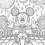 Mickey Mouse’s galactic dance party