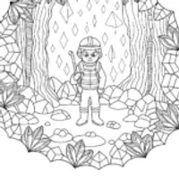 Blippi’s adventure in a crystal cave