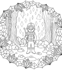 Blippi’s adventure in a crystal cave